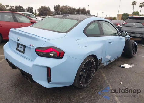 2023 BMW M2 из США, поврежденный, VIN 3MF13DM09P8D45313